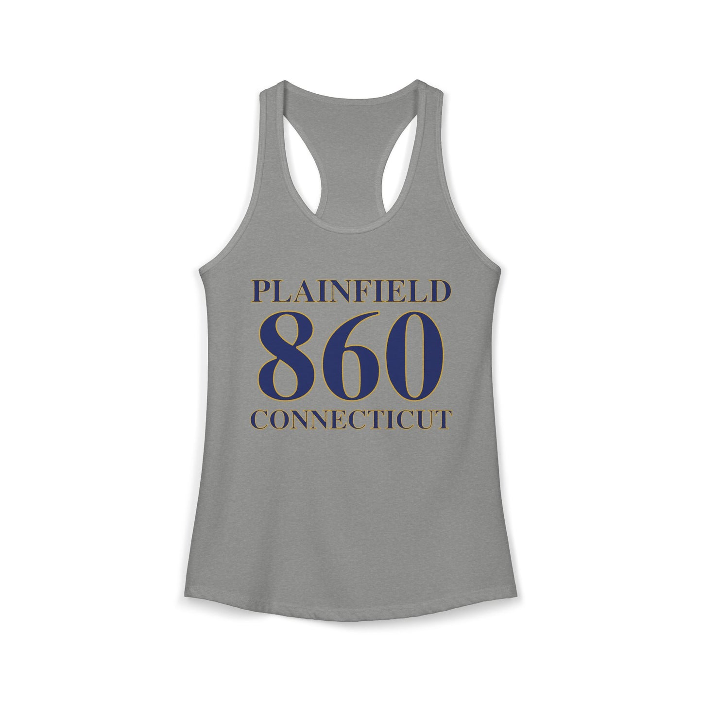 Plainfield 860 Connecticut Women's Ideal Racerback Tank Top