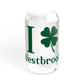 I Clover Westbrook Sipper Glass, 16oz