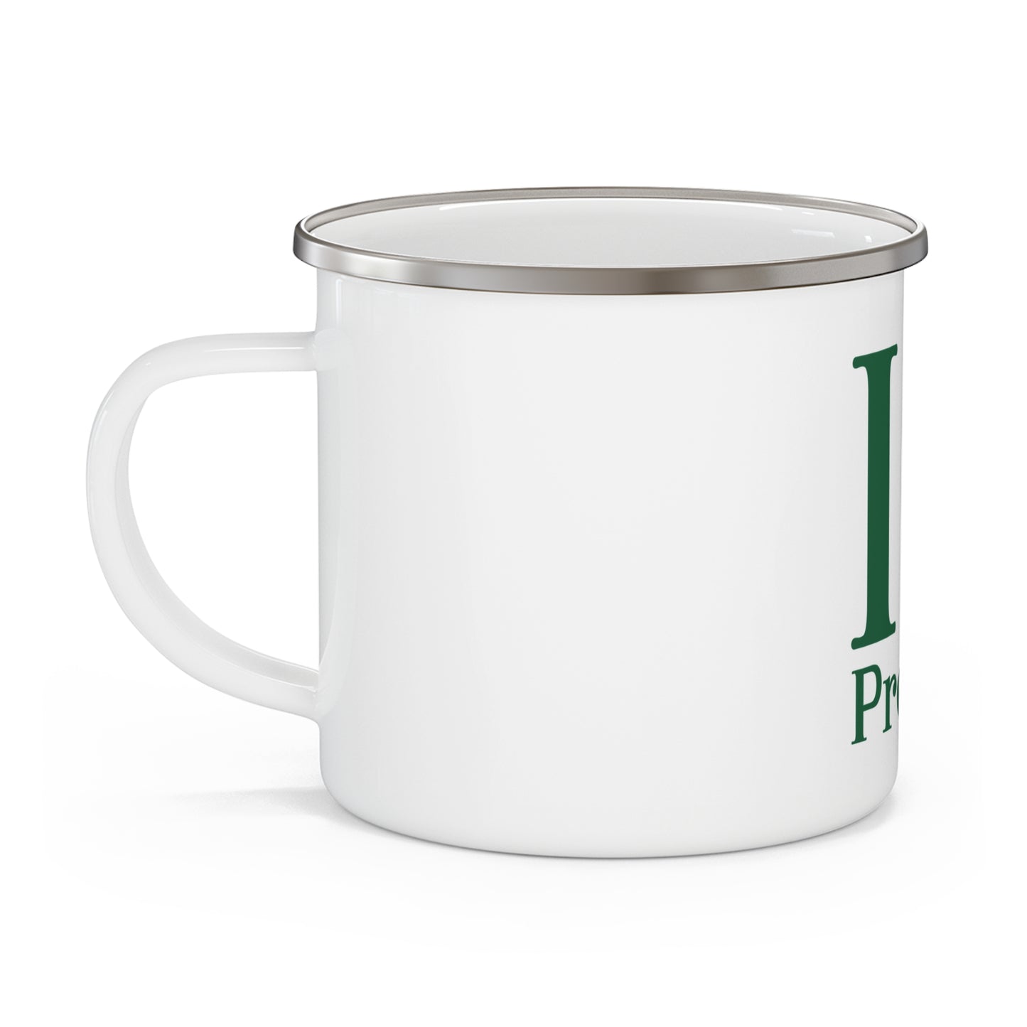 I Clover Preston Enamel Camping Mug