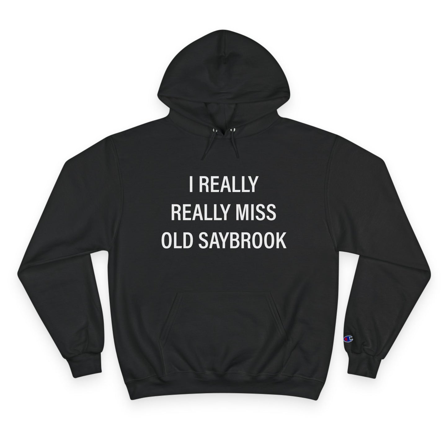 I Really Really Miss Old Saybrook Champion Hoodie