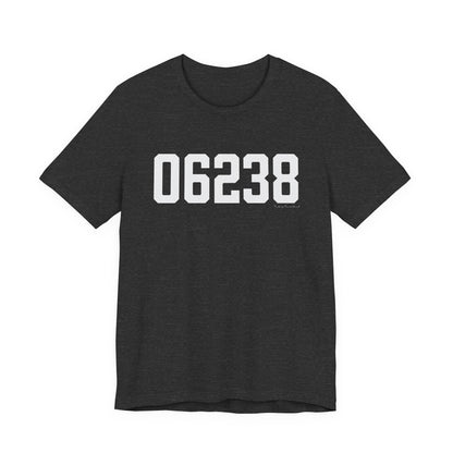 06238 Coventry CT Zip Code Unisex Jersey Short Sleeve T-Shirt