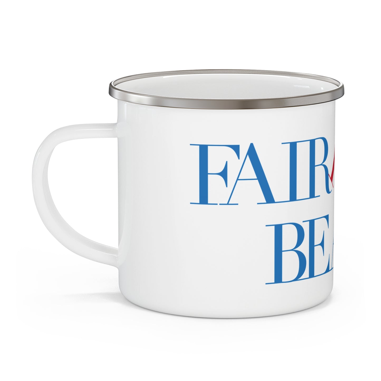 41 Tilt Fairfield Beach Enamel Camping Mug