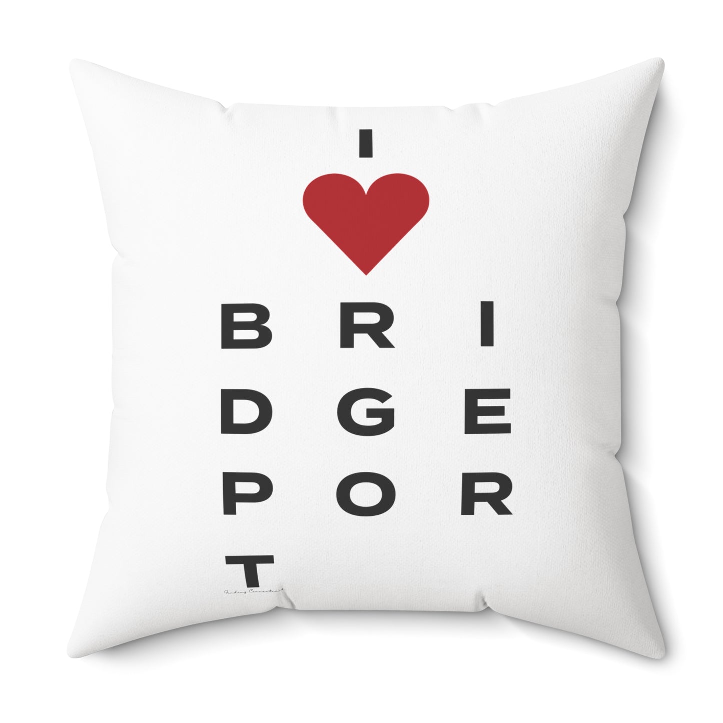 Bridgeport Vision Spun Polyester Square Pillow