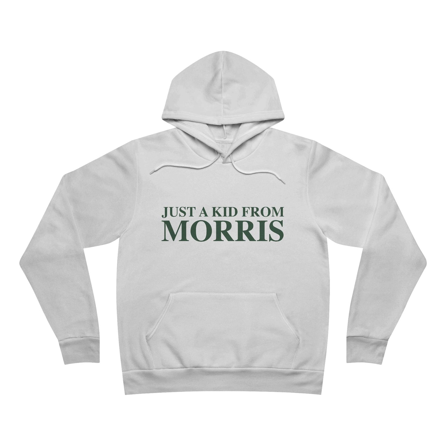 Just a kid from Morris Unisex Sponge Fleece Pullover Hoodie
