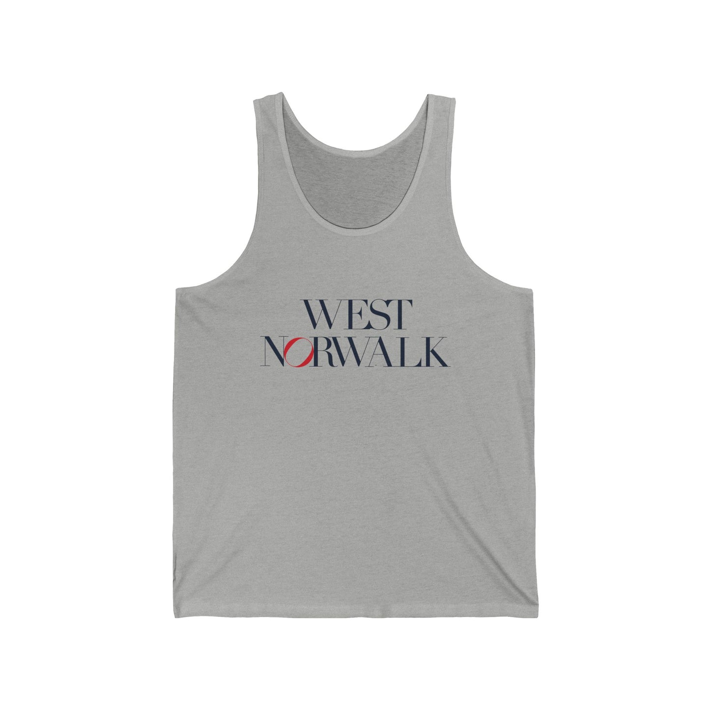 41 Tilt West Norwalk Unisex Jersey Tank Top