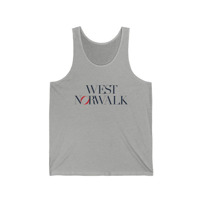 41 Tilt West Norwalk Unisex Jersey Tank Top
