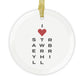 Strawberry Hill Vision Glass Ornaments