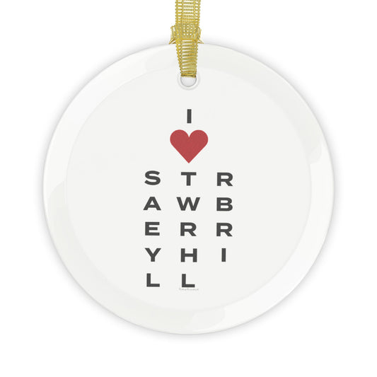 Strawberry Hill Vision Glass Ornaments