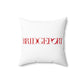 41 Tilt Bridgeport Spun Polyester Square Pillow