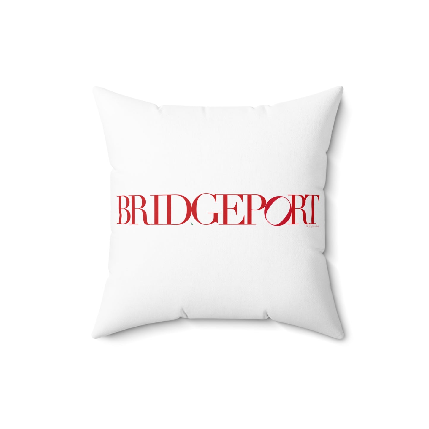 41 Tilt Bridgeport Spun Polyester Square Pillow