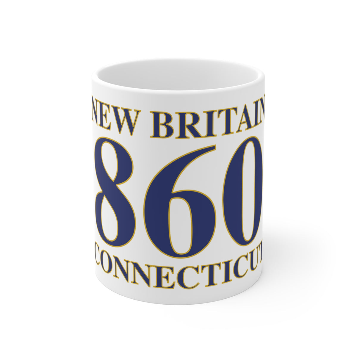 New Britain 860 Connecticut Mug 11oz