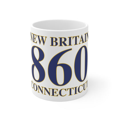 New Britain 860 Connecticut Mug 11oz