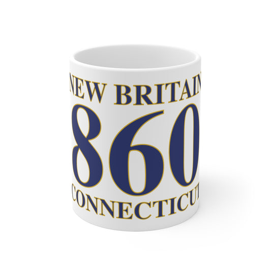 New Britain 860 Connecticut Mug 11oz