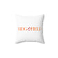 41 Tilt Ridgefield Spun Polyester Square Pillow