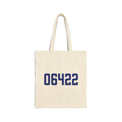 06422 Durham Connecticut Zip Code Cotton Canvas Tote Bag