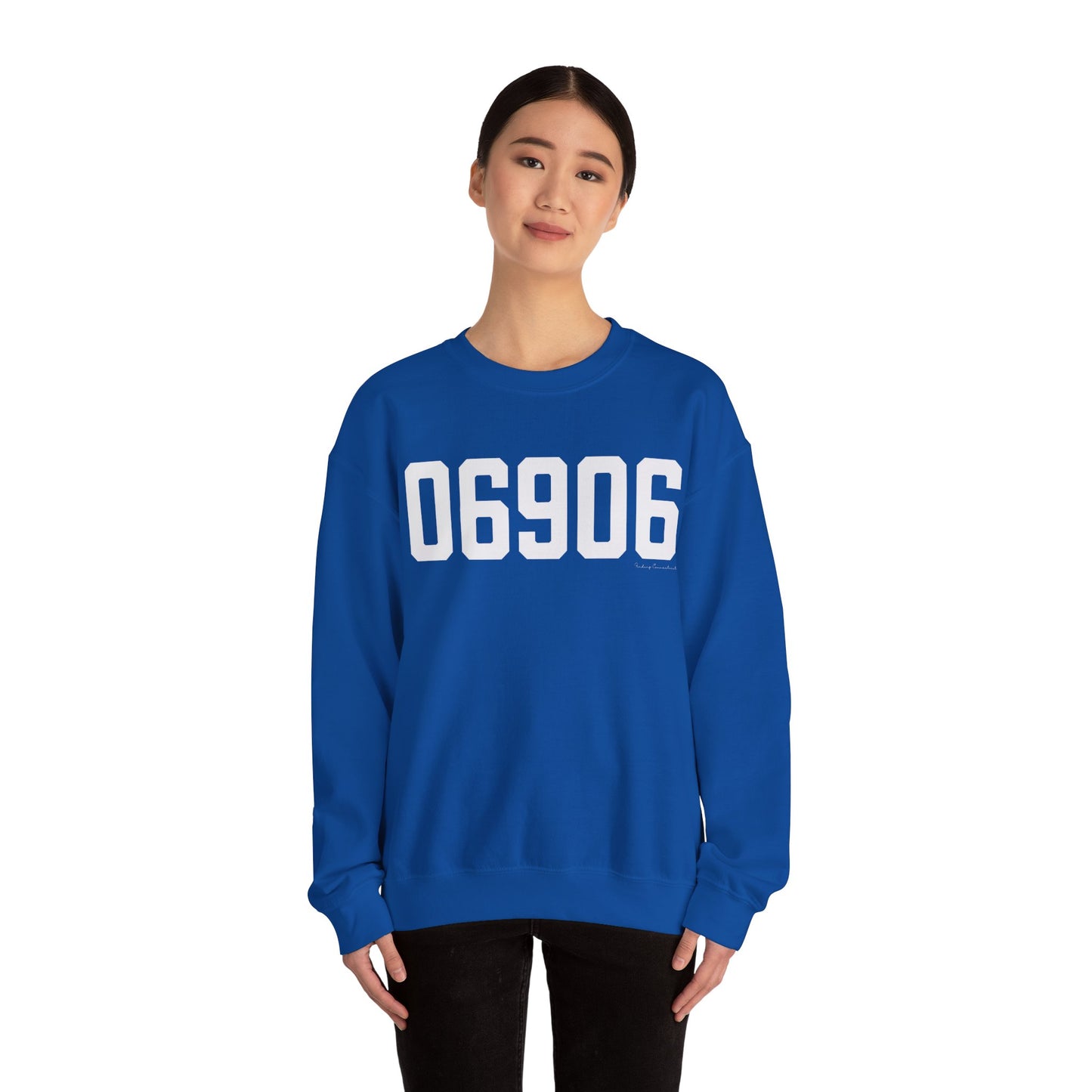 06906 Stamford CT Zip Code Unisex Heavy Blend™ Crewneck Sweatshirt