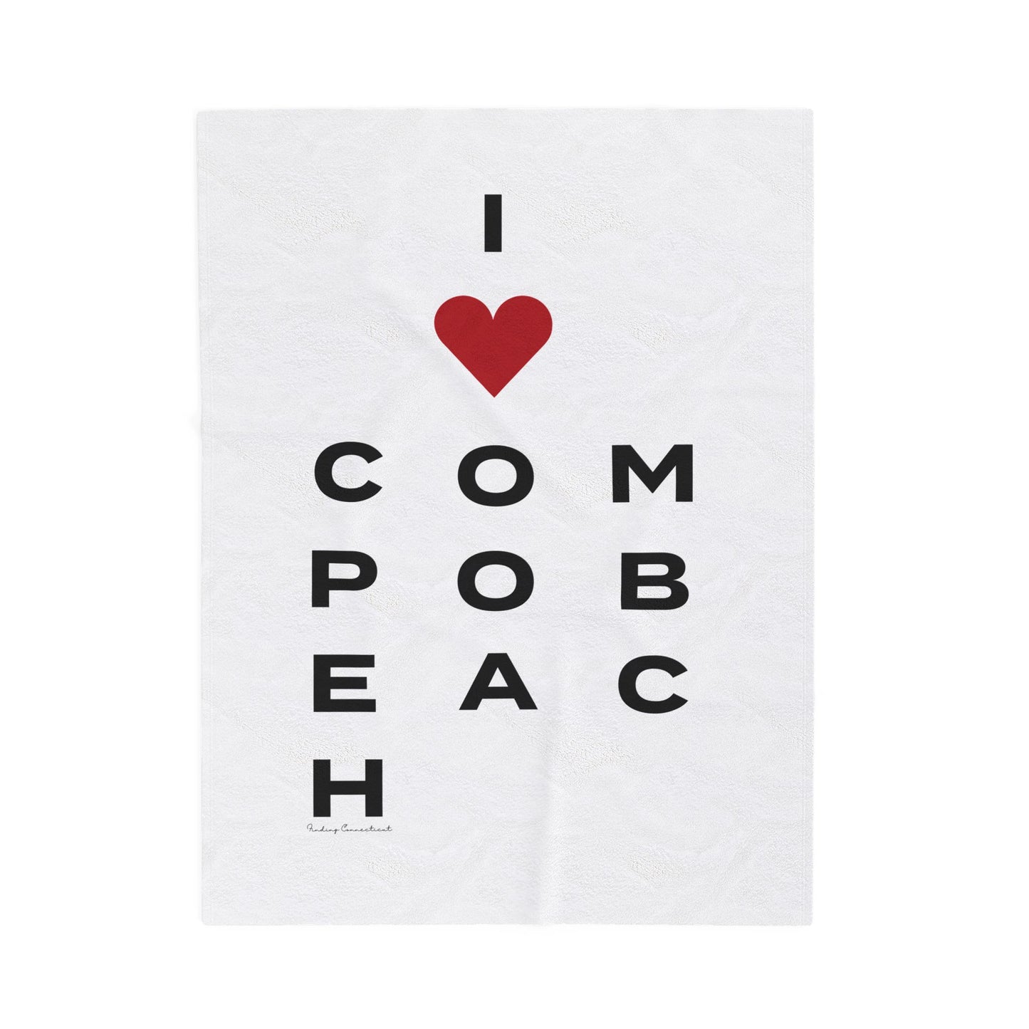 Compo Beach Vision Velveteen Plush Blanket