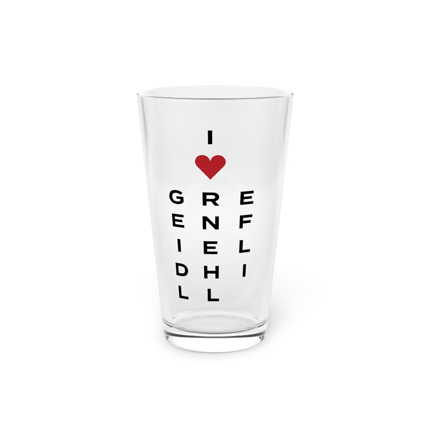 Greenfield Hill Vision Pint Glass, 16oz
