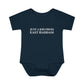 Just a kid from East Haddam Infant Baby Rib Bodysuit