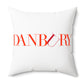 41 Tilt Danbury Spun Polyester Square Pillow