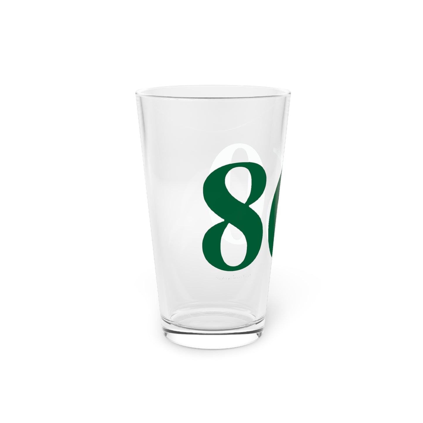 860 Pint Glass, 16oz Lucky Green – St. Patrick’s Day