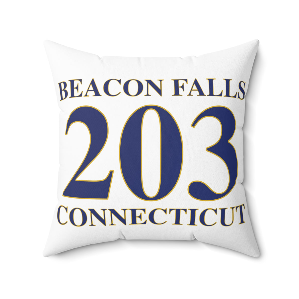 Beacon Falls 203 Connecticut Polyester Square Pillow