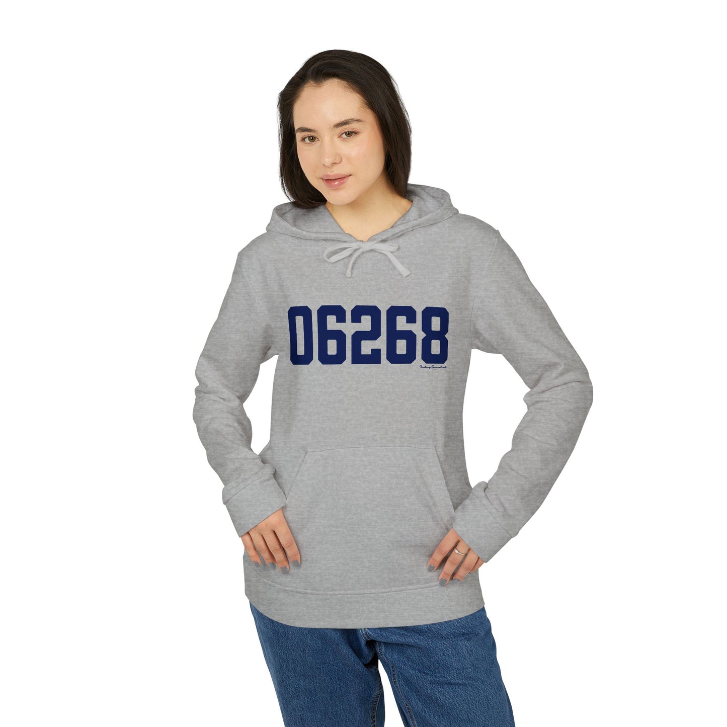 06268 - Mansfield CT Zip Code adidas Unisex Fleece Hoodie