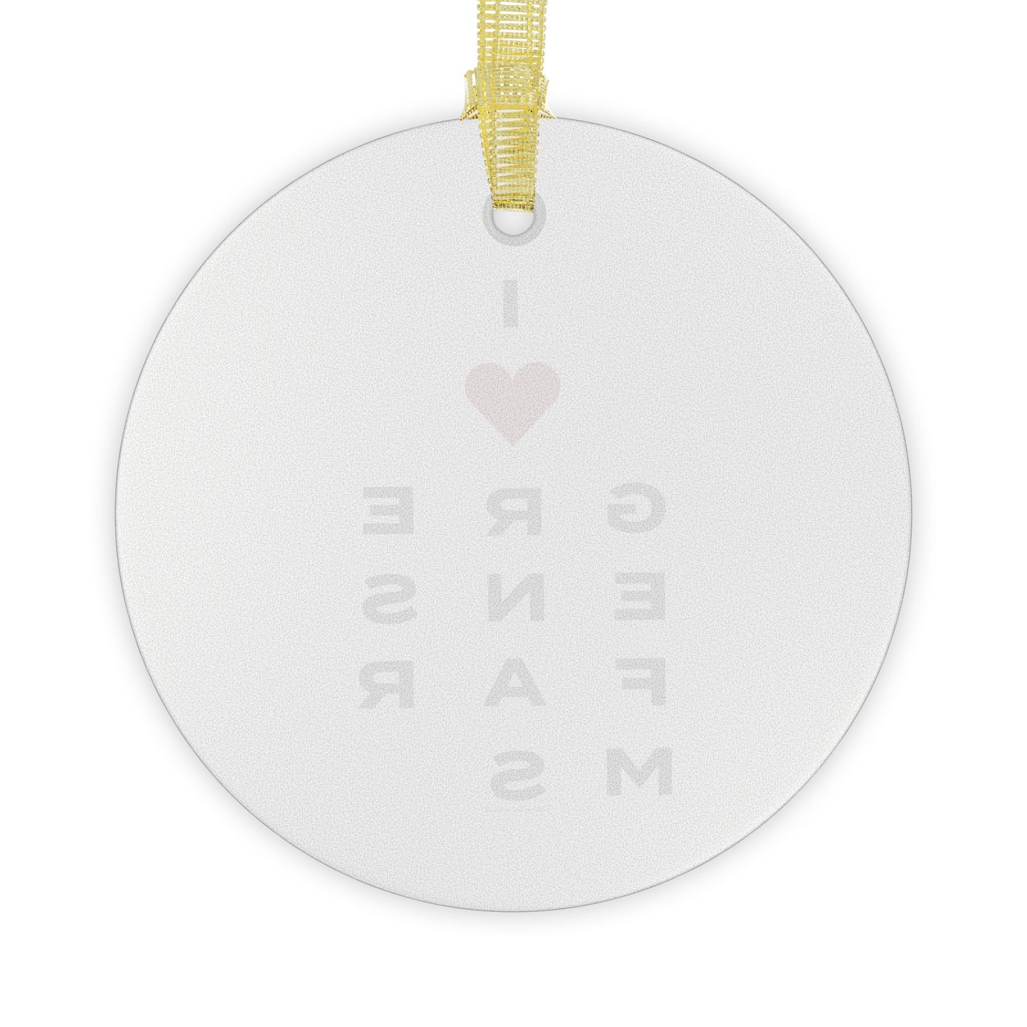 Greens Farms Vision Glass Ornaments