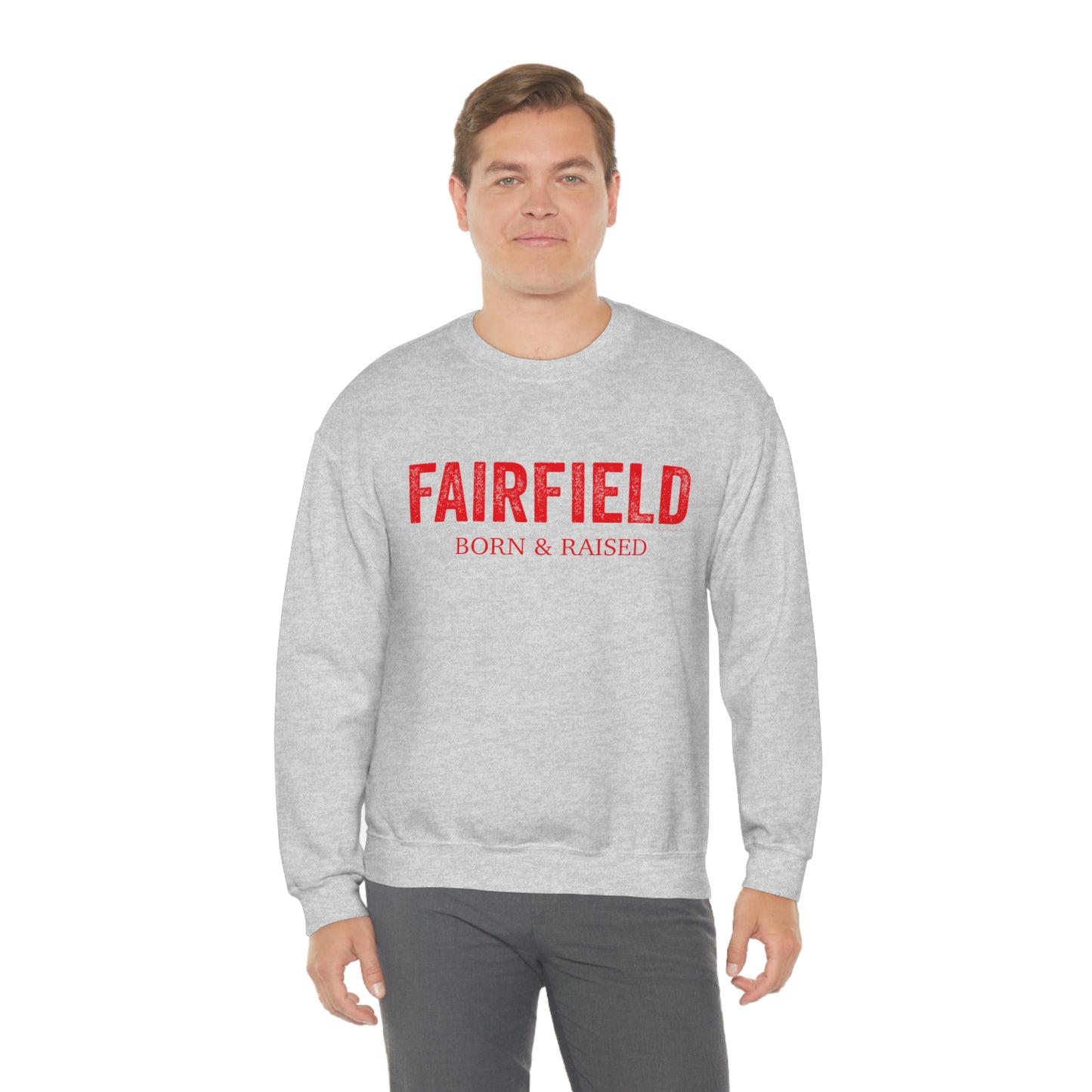 Fairfield Born & Raised Unisex Heavy Blend™ Crewneck Sweatshirt