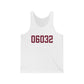 06032 Farmington Connecticut Zip Code Unisex Jersey Tank Top