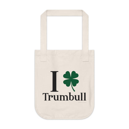 I Clover Trumbull Organic Canvas Tote Bag