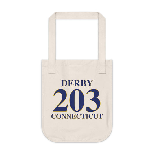 Derby 203 Connecticut Organic Canvas Tote Bag