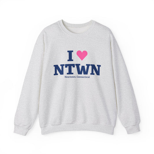 I Heart NTWN Unisex Heavy Blend™ Crewneck Sweatshirt