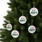 I Heart BRPT Glass Ornaments