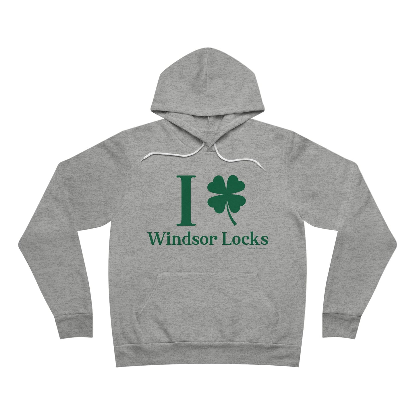 I Clover Windsor Locks Unisex Sponge Fleece Pullover Hoodie