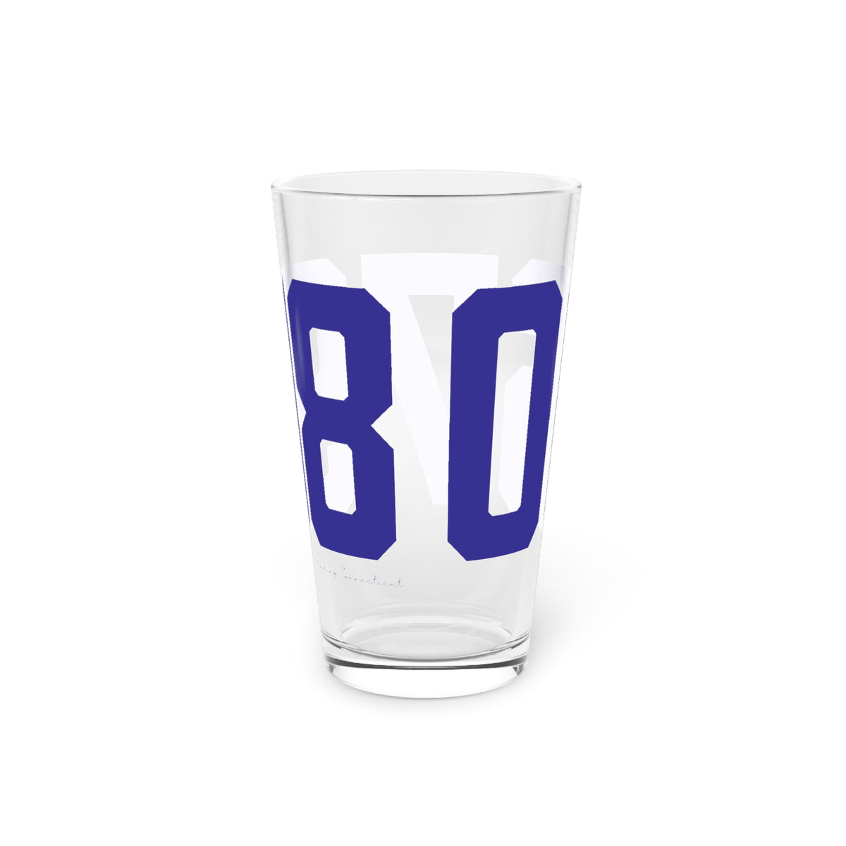 06798 Woodbury Connecticut Zip Code Pint Glass, 16oz
