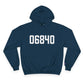 06840 New Canaan CT Zip Code Champion Hoodie Sweatshirt