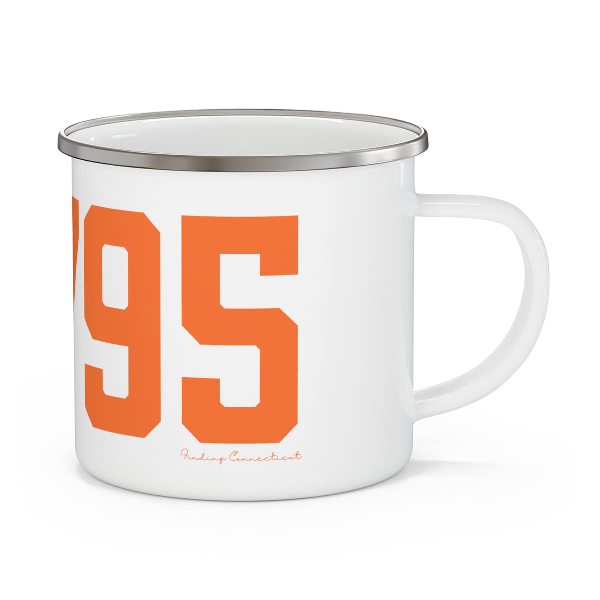 06795 Watertown Connecticut Zip Code Enamel Camping Mug