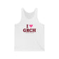 I Heart GRCH Unisex Jersey Tank Top