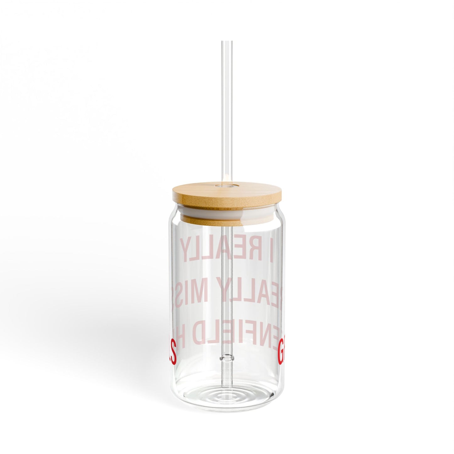 I Really Really Miss Greenfield Hill Sipper Glass, 16oz
