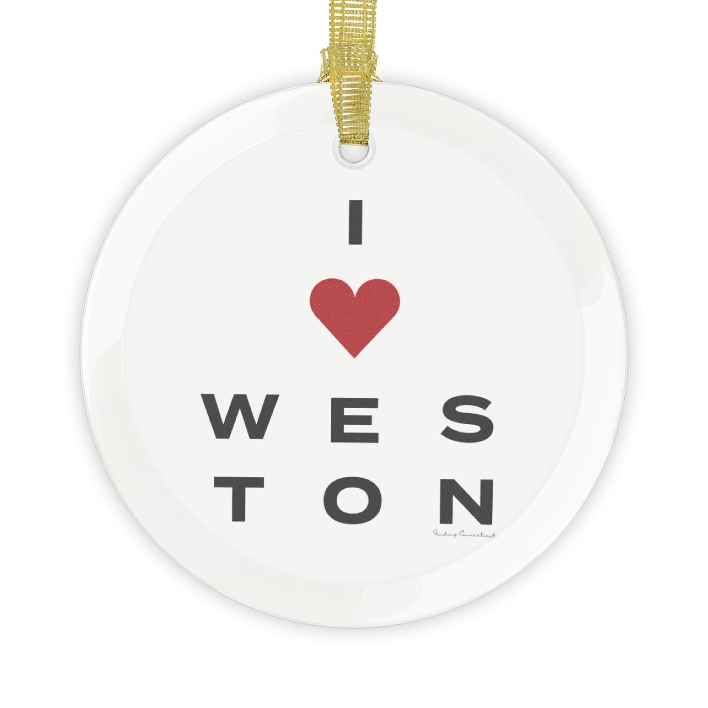 Weston Vision Glass Ornaments