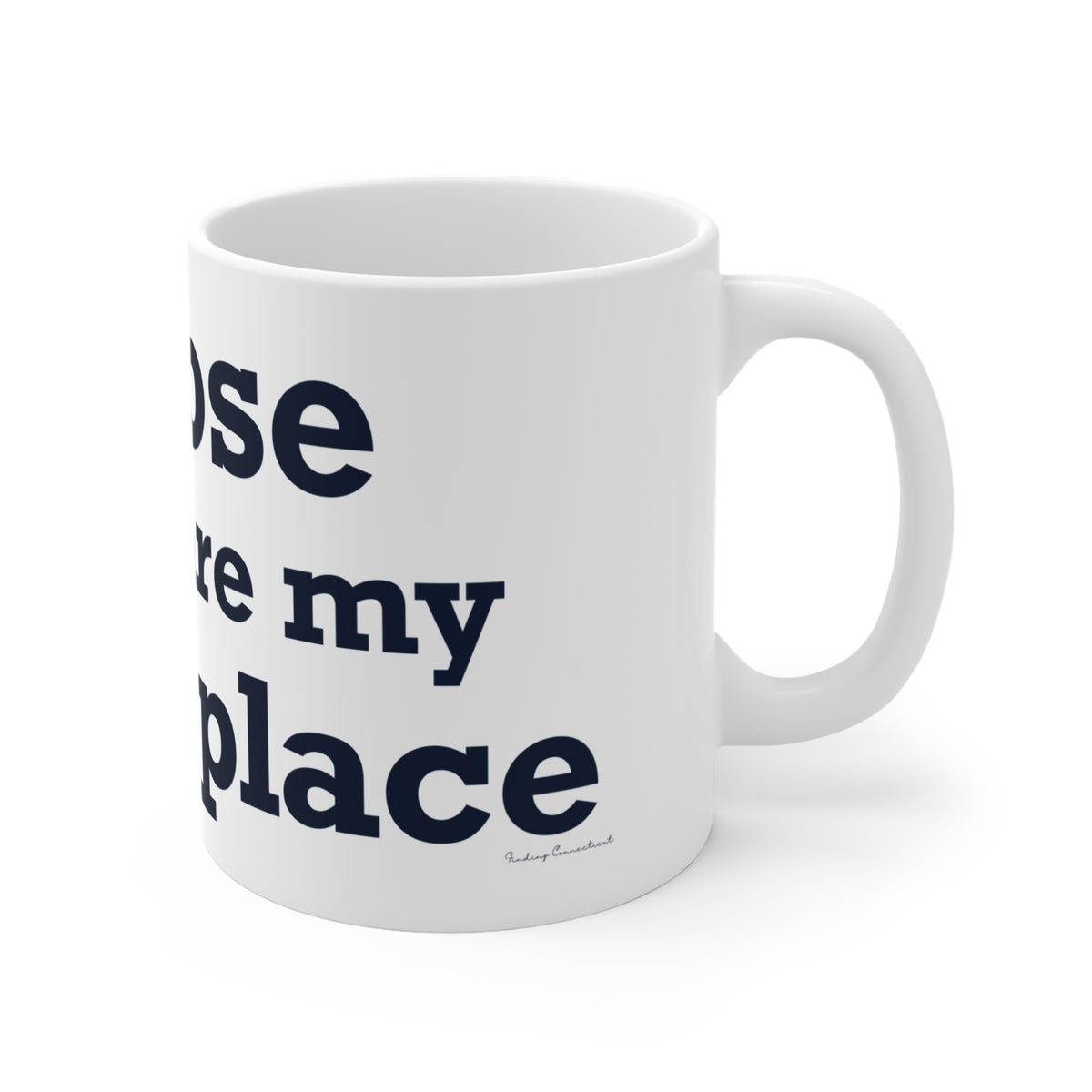 Goose Shows Are My Happy Place - Blue Mug 11oz