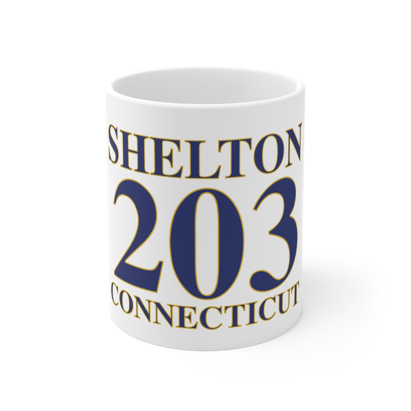 Shelton 203 Connecticut Mug 11oz