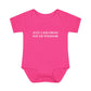 Just a kid from South Windsor Infant Baby Rib Bodysuit