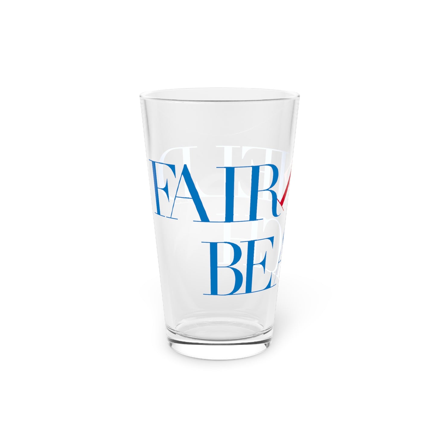 41 Tilt Fairfield Beach Pint Glass, 16oz