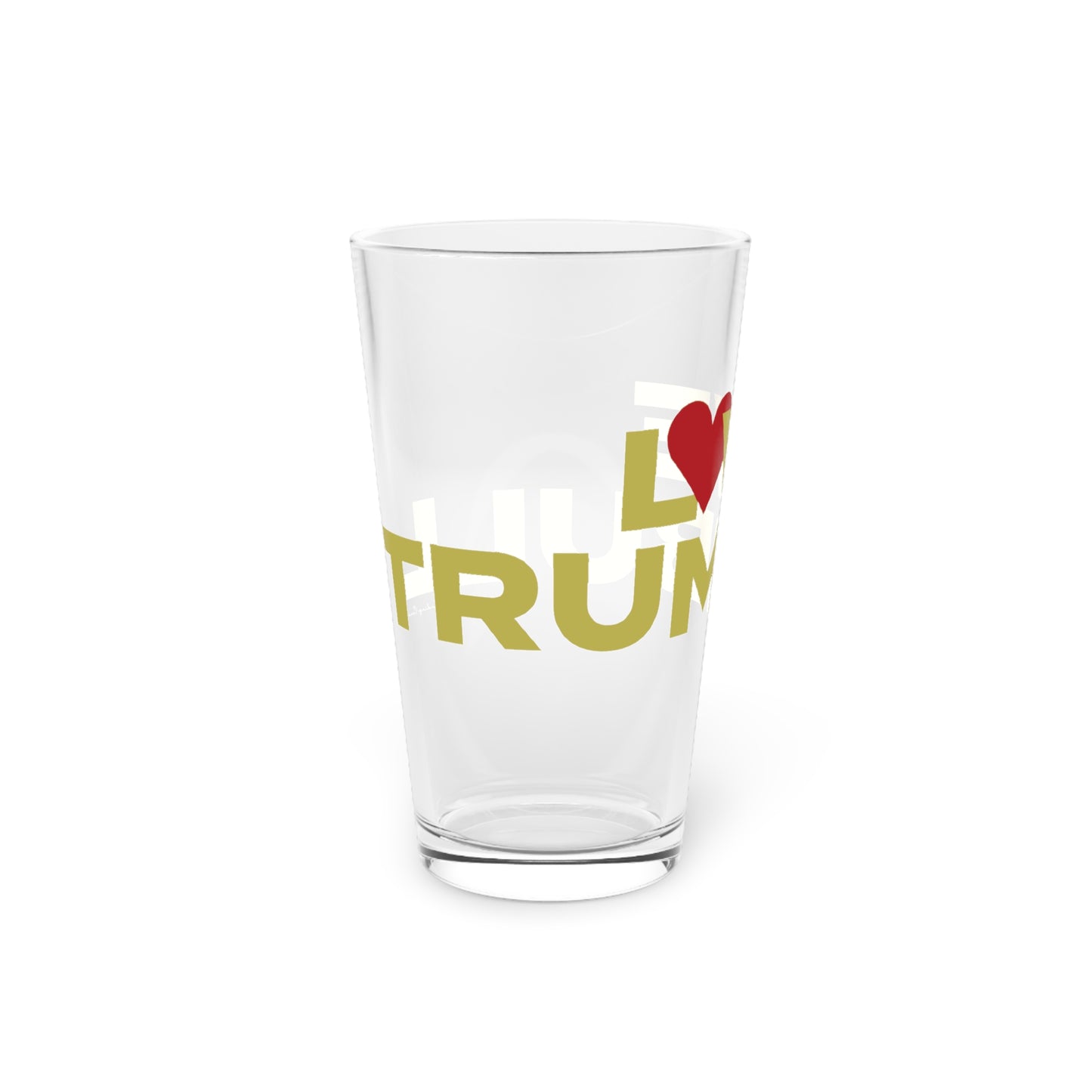Love Trumbull Pint Glass, 16oz