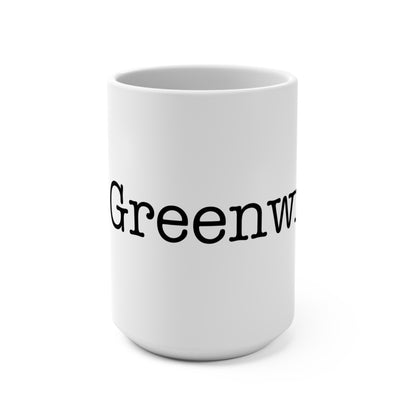 I Heart Greenwich. Mug 15oz