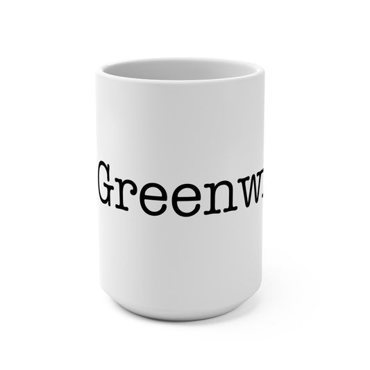 I Heart Greenwich. Mug 15oz