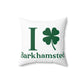 I Clover Barkhamsted Spun Polyester Square Pillow