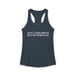 Just a kid from South Norwalk Women's Ideal Racerback Tank Top